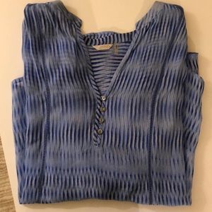 Blue Casual Studio Blouse size L